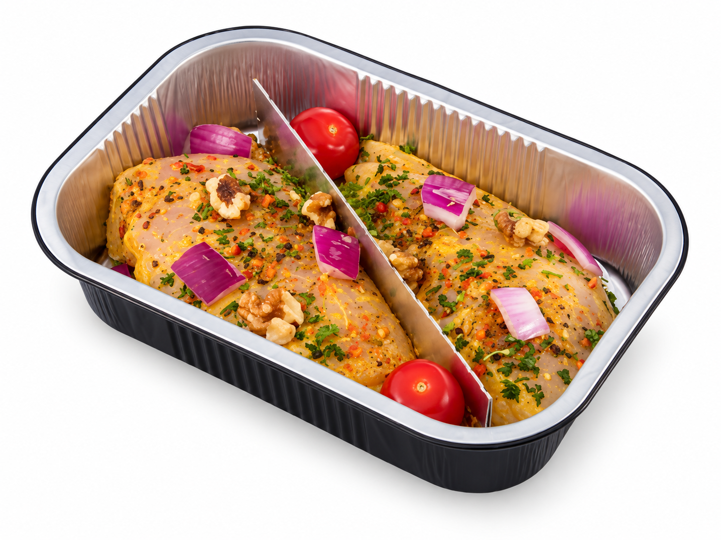 Ovenable dividers for trays